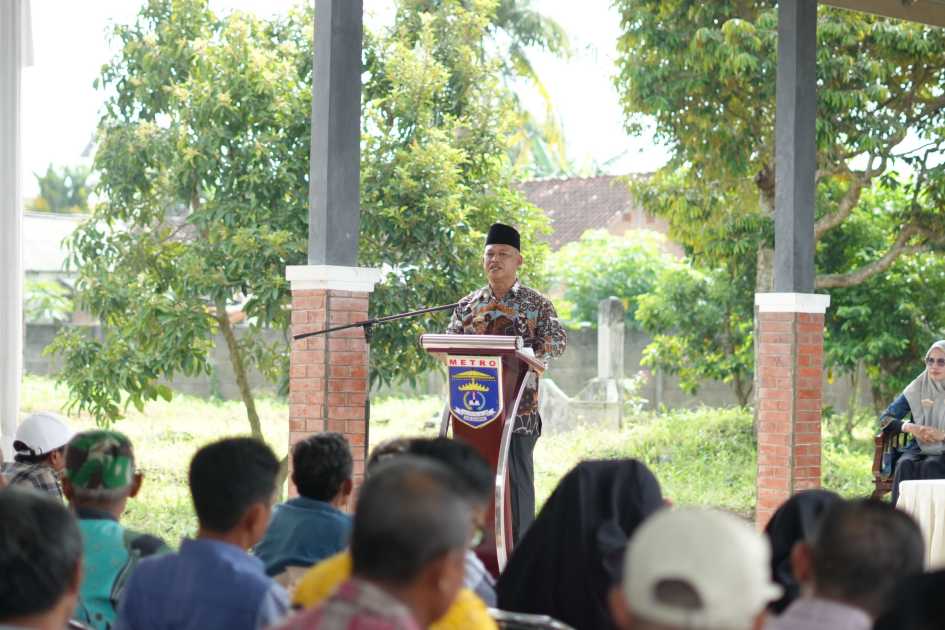 Pemkot Metro Perkuat Mitigasi Kemarau 2026, Sektor Pertanian Dipacu Tetap Produktif