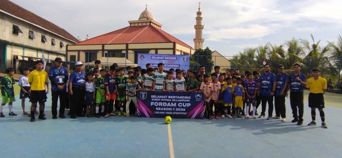 Turnament Fordam Cup Futsal Di Pondok Pesantren Darul Muttaginal Al Islam
