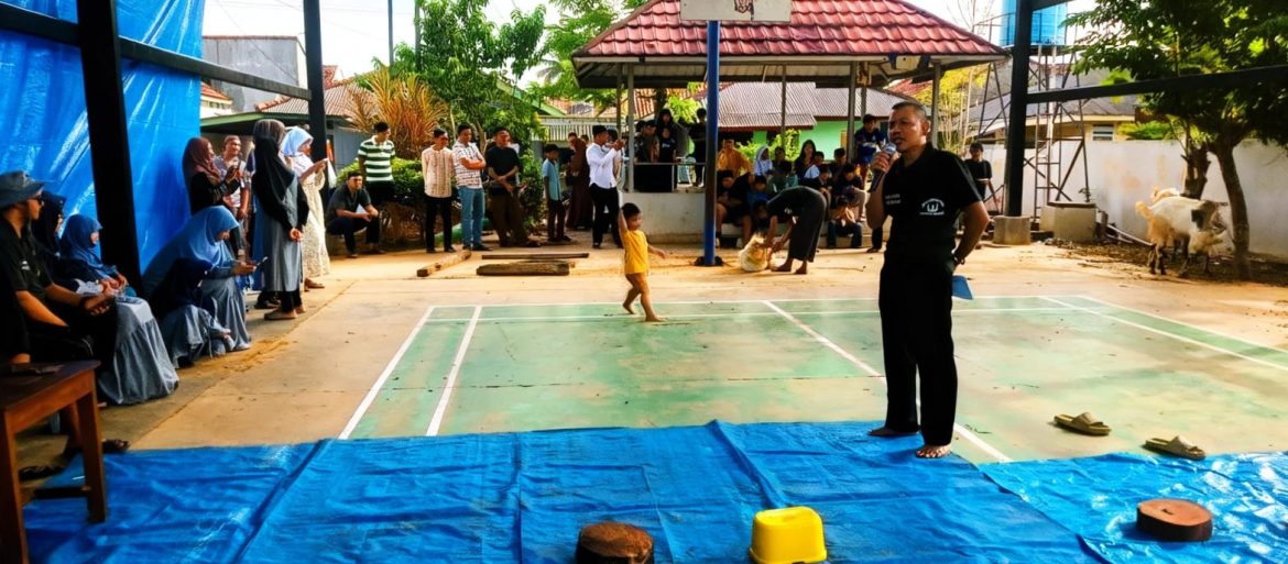 Semangat Kebersamaan Warnai Pelaksanaan Qurban Idul Adha di Masjid Al Muhajrin Perumnas JSP