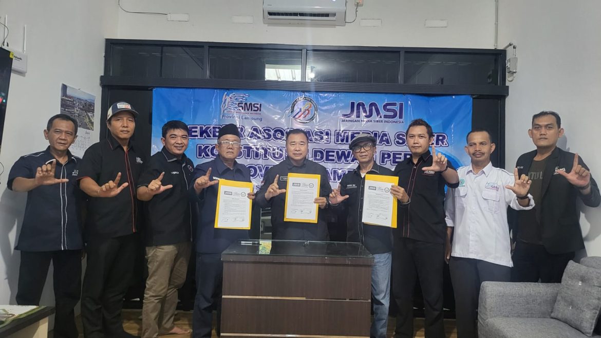 Kesepakatan Koalisi 3 Organisasi Yang Dinamai Sekber Asosiasi Media Siber Konstituen Dewan Pers Provinsi Lampung