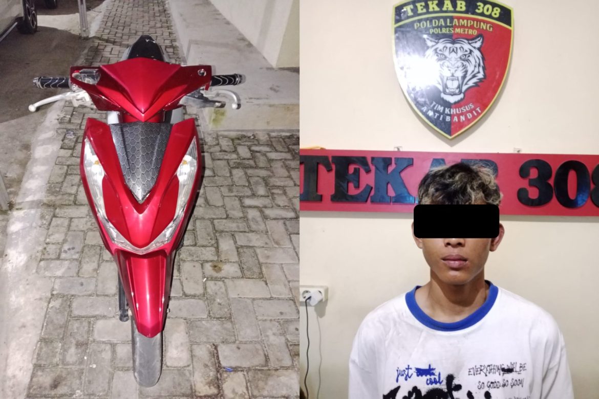 Tekab 308 Sat Reskrim Polres Metro Tangkap Pelaku Pembacokan di Metro Timur
