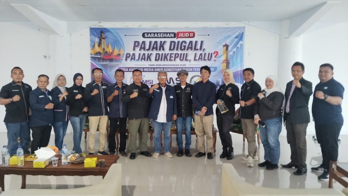 Sekber Konstituen Dewan Pers Sukses Gelar Sarasehan Jilid II Terkait Pajak