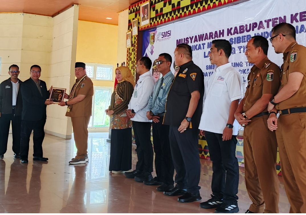 Wabup Azwar Hadi Buka Muskab ke-1 SMSI Lamtim