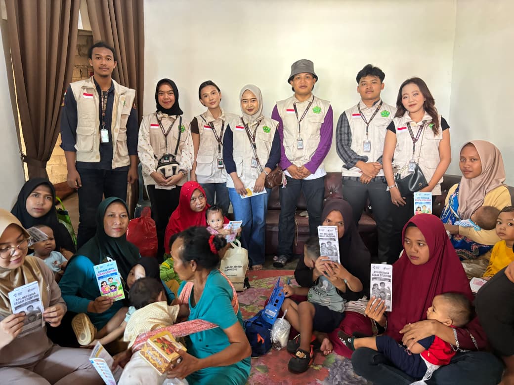 Mahasiswa KKLPPM Malahayati Kelompok 08 Gelar Penyuluhan Stunting di Posyandu Anggrek di Kelurahan Hadimulyo Timur, Rw 03