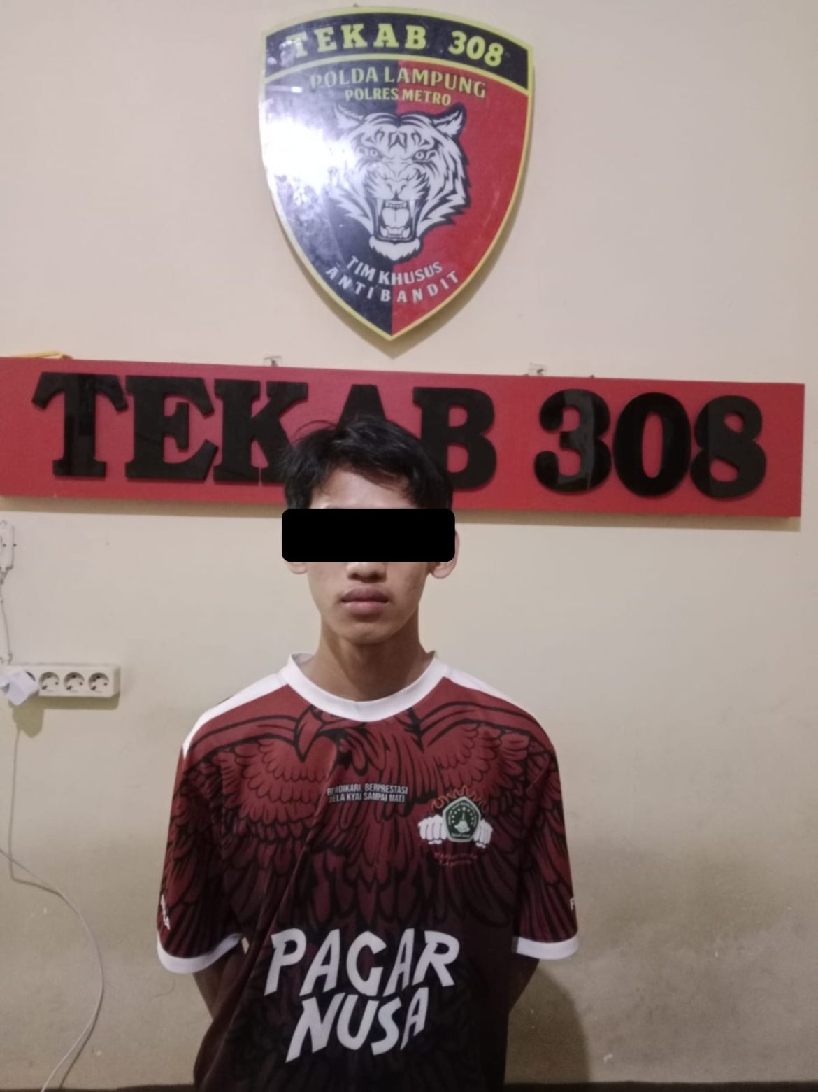 Masuk Kosan Lewat Gembok Rusak, Pelaku 19 Tahun Ini Diamankan Tekab 308 Sat Reskrim Polres Metro