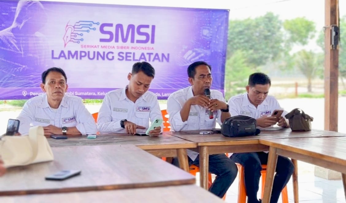 SMSI Lampung Selatan Perkuat Soliditas, Bahas Sertifikasi Media dan Keanggotaan Organisasi