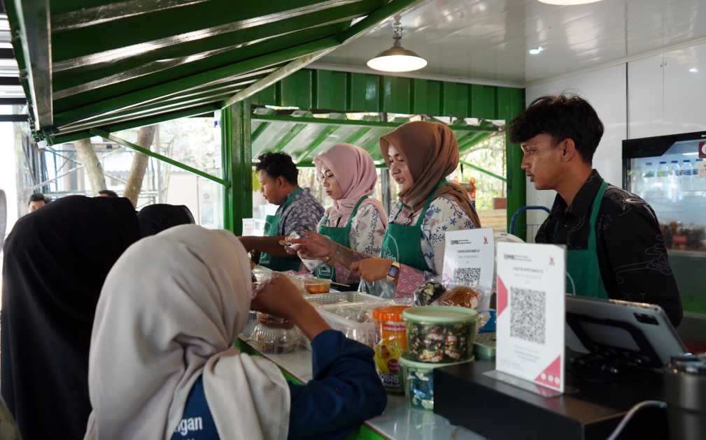 Launching Program Pemberdayaan Ekonomi Dompet Dhuafa Melalui Kantin Kontainer Universitas Muhammadiyah Metro