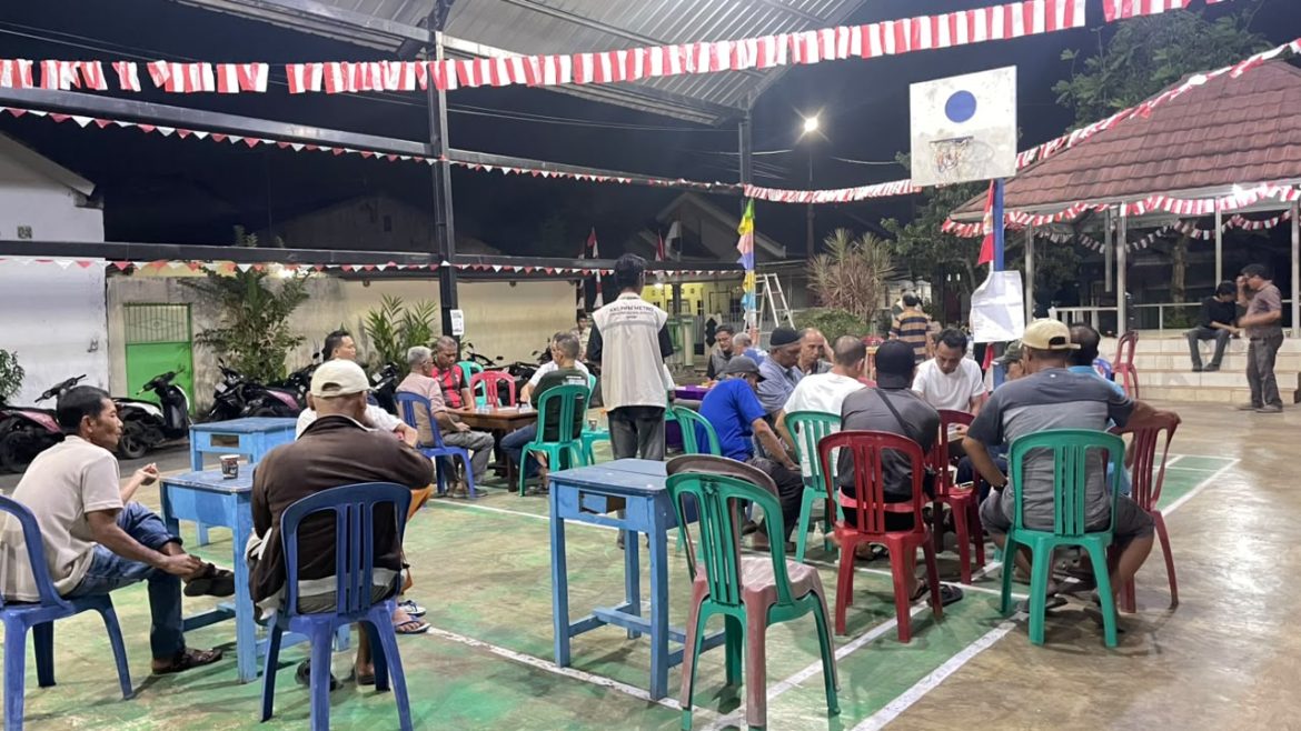 Kolaborasi Mahasiswa Malahayati dan Panitia HUT RI Ke 81 Perumnas JSP Menggelar Lomba Gaple